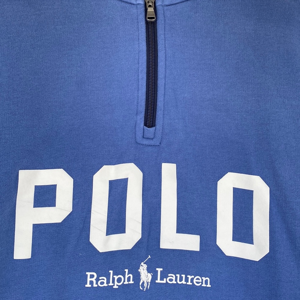 Polo Ralph Lauren Men's half zipped Logo sweatshirt